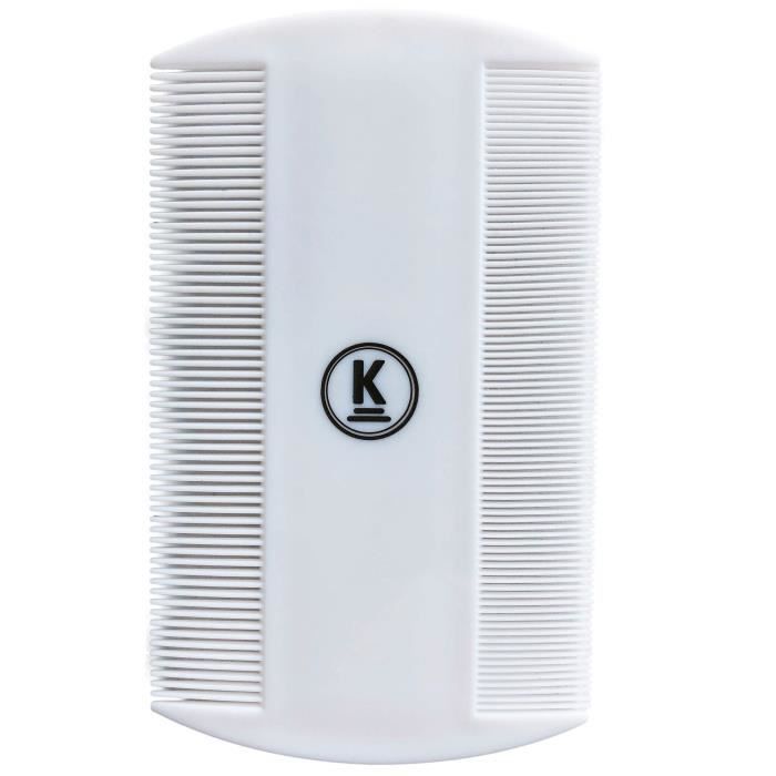 Peigne À Poux - K-PRO - Métal Et Plastique - 3 Pièces - Pour Enfants Et Animaux - Couleur Noir