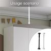 Practical Stainless Steel  Sink Support Brackets Adjustable for Most Kitchen Supplies Sinks Without Drilling Required