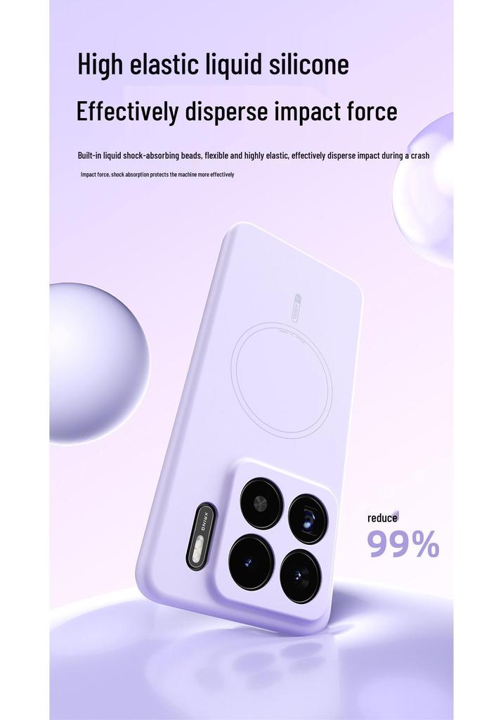 Xiaomi MI 15/15S Pro Magnetic Liquid Silicone Phone Case