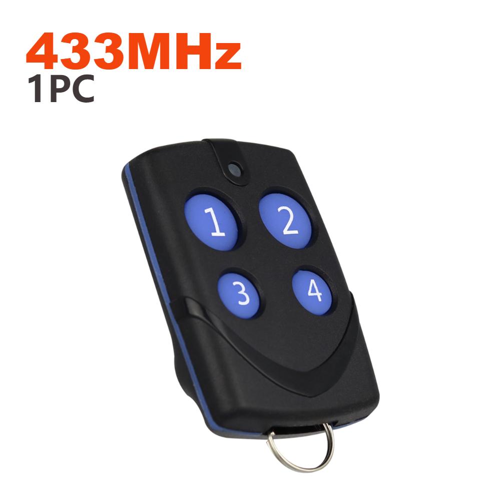 5-1 STÜCKE Garagentor-Fernbedienungsduplizierer 286-868 MHz 433 MHz Code Grabber Klon Tor Schlüsselanhänger Befehl Handsender