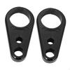 2 Motorcycle Brake Cable Clamps, Holder, Heavy Duty, Professional, for Handlebars.