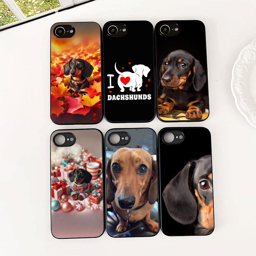 Phone Cover for Motorola Moto G86 G57 E14 E15 G14 G34 G35 G84 G24 A54 G15 Power E22 Casing Soft Case Wallpaper Dachshund Dog
