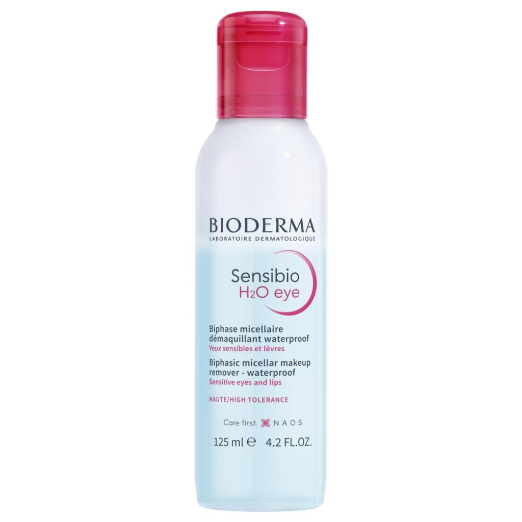 Bioderma Sensibio H2O Eye for Sensitive Perfect for Point Makeup for Waterproof Ethyl [Authentic] Cleanser, 125mL, Skin, (Suitable Makeup,