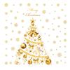 Window grilles Christmas stickers window gold Christmas tree snowflake glass stickers Christmas new window stickers decoration