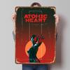 Atomic Heart Game Tin Poster Customized Retro Wall Art Vintage Metal Signs for Room Modern Home Decoration Ornaments House Decor