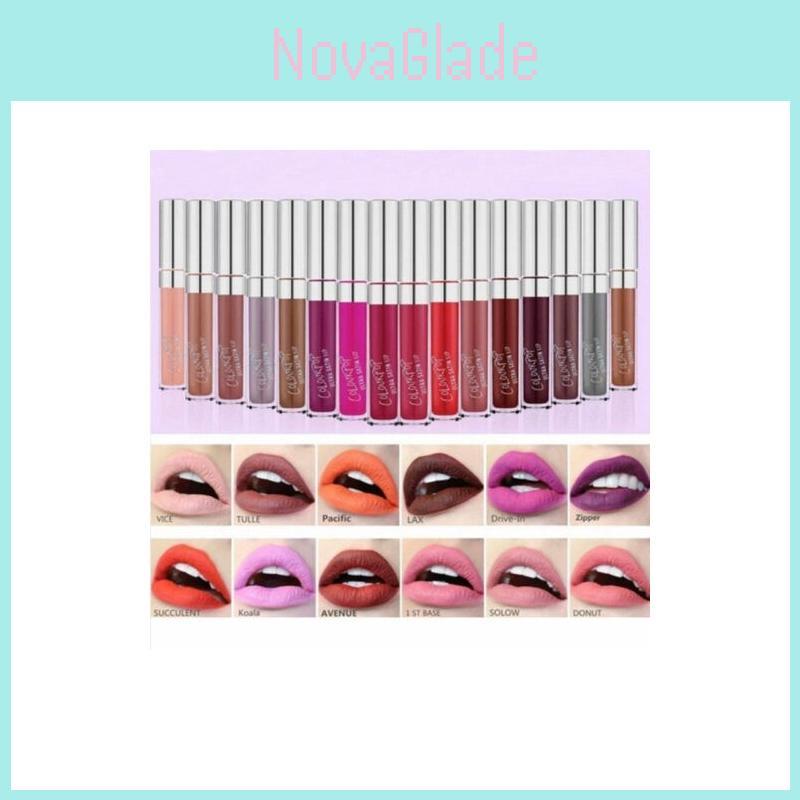 Prémiová tekutá rtěnka Colourpop Ultra Matte V 37 Ohromujících Odstínech Pro Odvážný Vzhled