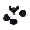 1pcs Silicone Replacement Heads For Massage Gun Muscle Stimulator Body Relaxation Shaping Exercising Fascia Gun Massager Head
