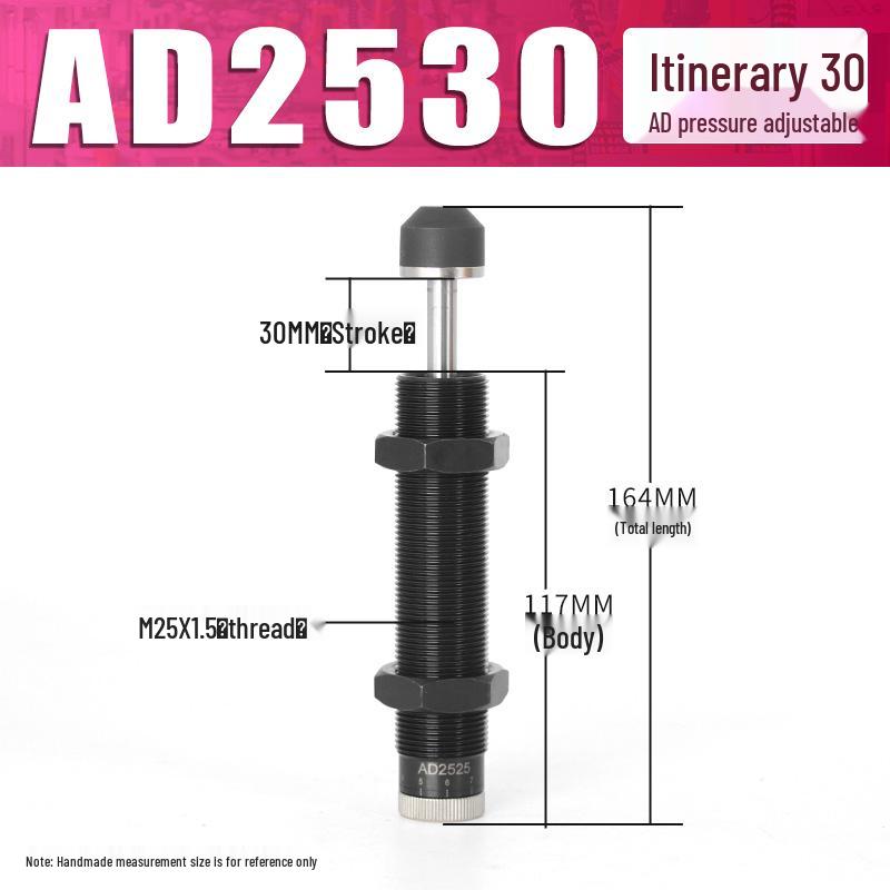 Amortizor Hidraulic cu Tampon pentru Roboți AC0806 1007 AD1416