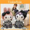 Adorable 2023 My Melody Plush Doll Kuromi Character Short Plush Cute Girls' Toy