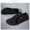 Men's Shoes and Sports Shoes Wide Toe Barefoot Casual Plus Size Wide Last Fashionable Canvas Black Flat Bottomed Board Shoes