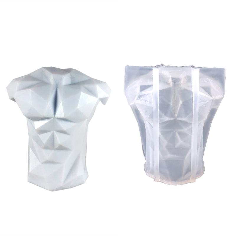 Mucegai din silicon pentru lumânări cu statuie 3D pentru decor de birou, realizat manual, din rășină epoxidică, cu lumânări aromatice, pentru decorarea casei