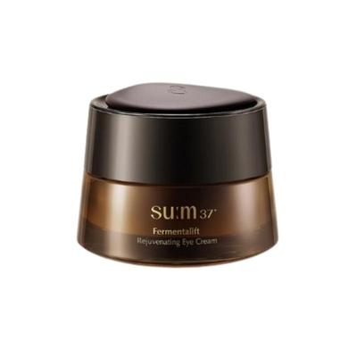 SU:M37 Fermentalift Rejuvenating Eye Cream 25ml – Anti-Aging Fermented Black Tea + Peptide Eye Treatment, Hydrating & Firming