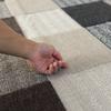 Sayan Sayan Washable Antibacterial and Modern 185x240cm Tatami Made in Japan Odor-Resistant Rug, Block, (3 Mats), Black,