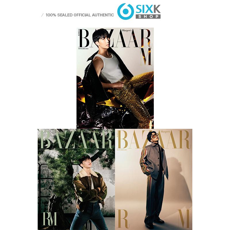 [Forhåndsbestilling] HARPER'S BAZAAR - RM(BTS) COVER [SEP-UTGAVEN 2025] (Engelsk oversettelse)