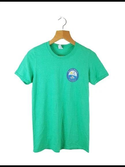 

Gildan Softstyle Mens Green Basic T shirt Size S ( Operation Wallacea ) S