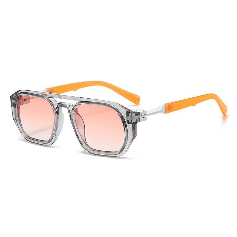 Trendy High-End Aviator Sunglasses for Men: Square European and American Fashion