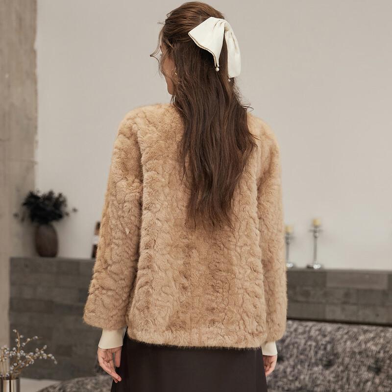 Bailuyu Women's Winter Faux Fur Coat