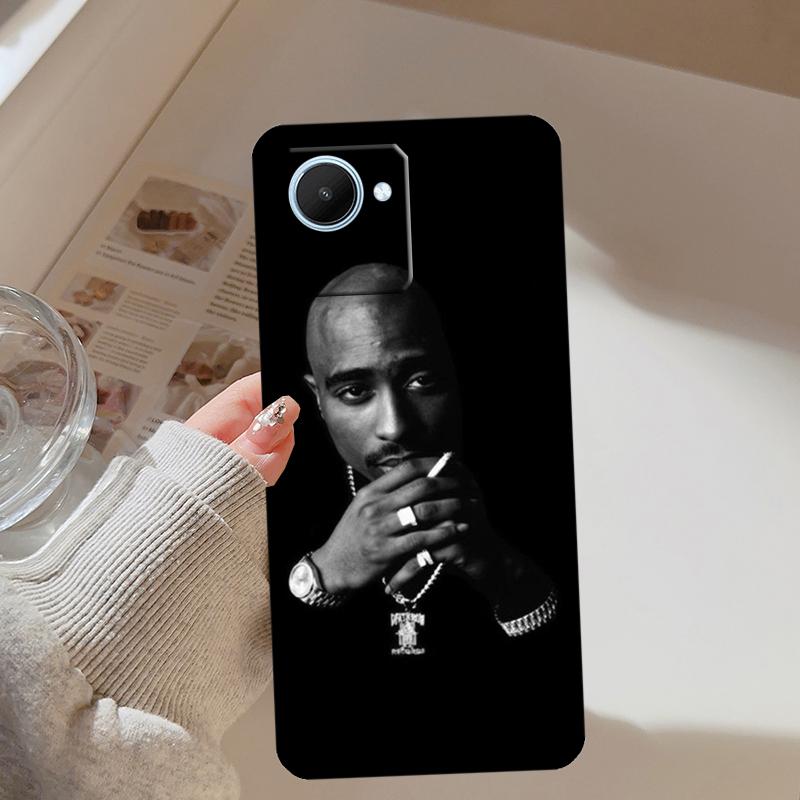 Tupac Shakur For Realme GT 7 Pro 5 GT 6 6T C67 C61 C55 C53 C51 C21Y C25S C75 10 11 12 13 14 Pro Plus Case