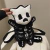Shoulder Bag Furry Bag Winter Furry Bag Water Bottle Bag Doll Backpack Skull Plush Backpack