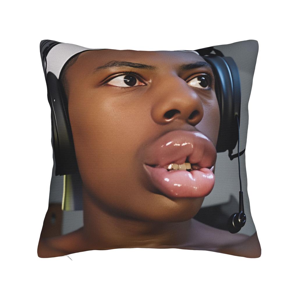 Ishowspeed Extra Meme Pillow Case Retro Trendy Pillow Cover Soft Pillowcases For Sofa Car Home Decor