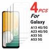 2/4PCS Screen Protector For Samsung Galaxy A13 Tempered Glass For Samsung Galaxy A13 A23 A33 A53 5G Full Glue Cover Phone Glass