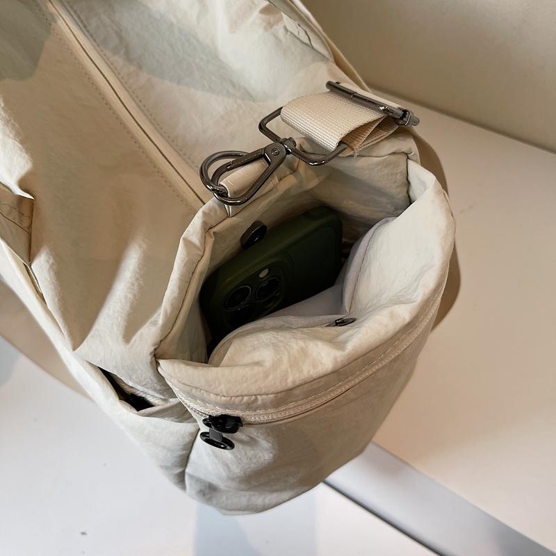 Lightweight Sports Fitness Bag Separation Shoes Bags Outdoor Short Trip Bag Large Capacity Commuter Shoulder Bag Dry Wet Separation