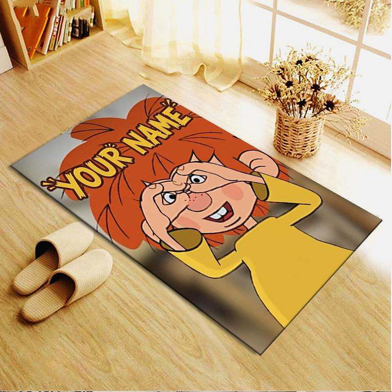 Custom Name Pumuckl Carpet Rug for Living Room Bedroom Home Sofa Decoration,Kids play Non-slip Floor Mat