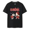 100% Cotton T-shirt SLAM DUNK T Shirt Outdoor Fun Cartoon Runny Sports Top Casual Print Oversized Hip Hop Short Sleeve Tees