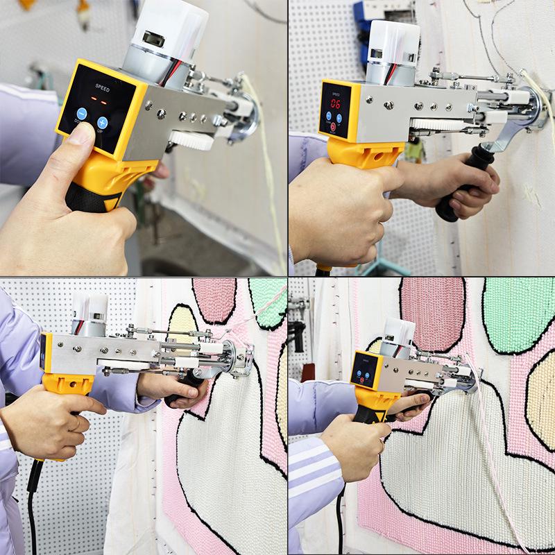 Two-in-One Tufting & Carpet Weaving Electric Gun Kit
