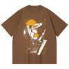 230 Gsm 100% Cotton Bleach V2 Ichigo Print Unisex Heavy Cotton T Shirt