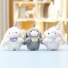 Cartoon Animal Plush Bunny Pendant With Soft Cotton Filling For Kids Room Decor
