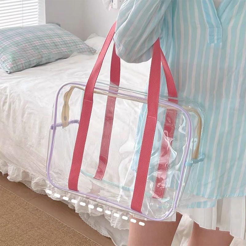 Simple Toiletry Bag Storage Bag Transparent Large Capacity Portable Travel