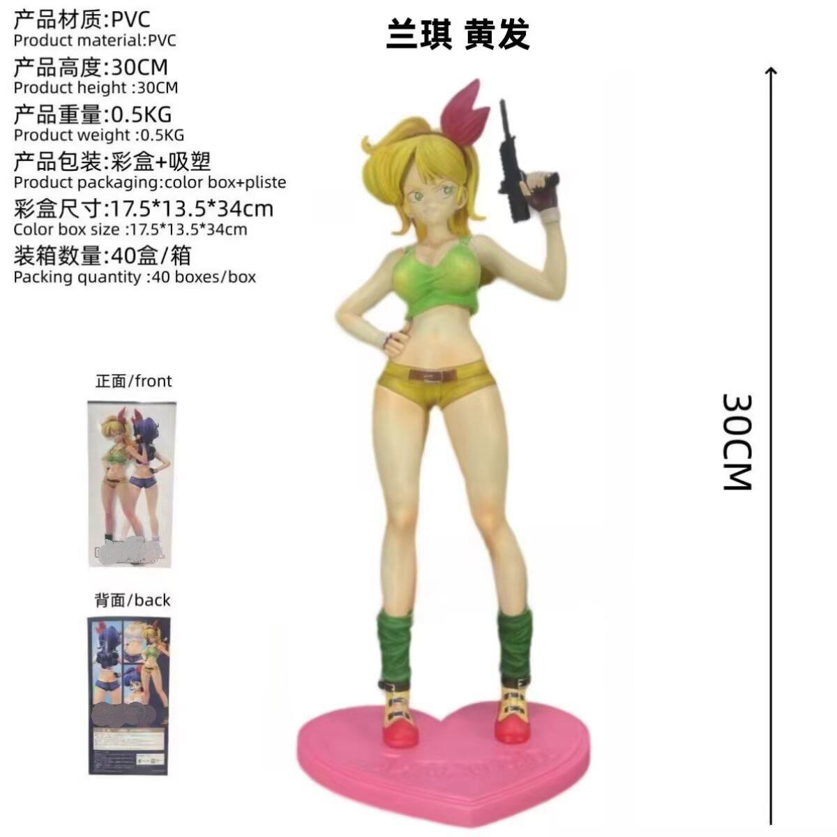 Super Saiyan GK debut, Bulma Girls Lanqi, martial arts club, Kiki, boxed figure