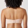 DELIMIRA Strapless Plus Stays Rose F95 Bra, Size, put, Underwire, Padded, Seamless, Strapless, White,