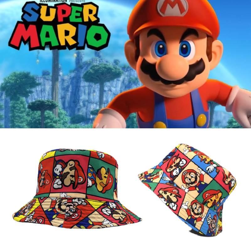 Super Mario Print Fisherman Hat For Men And Women Durable And Stylish Basin Hat