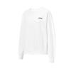 Sweatshirts Women's White Crew Neck Moderate KA1512