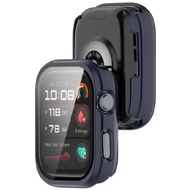 Stylish Smartwatch Frame Housing Glass Film Cover Scratch Proof Case Integrated Screen Protector Shell Shockproof Sleeve