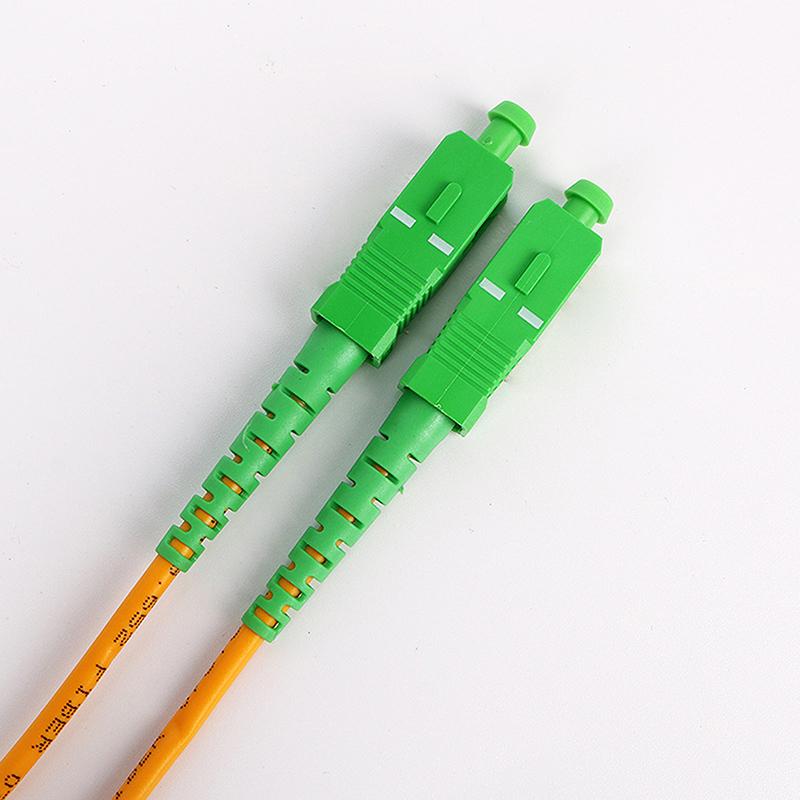 Sc /Apc-Sc/Apc Fiber Optical Patch Cord Single Mode 9/125 G652D Lszh 1M2M3M Fiber Optic Jumper Cable