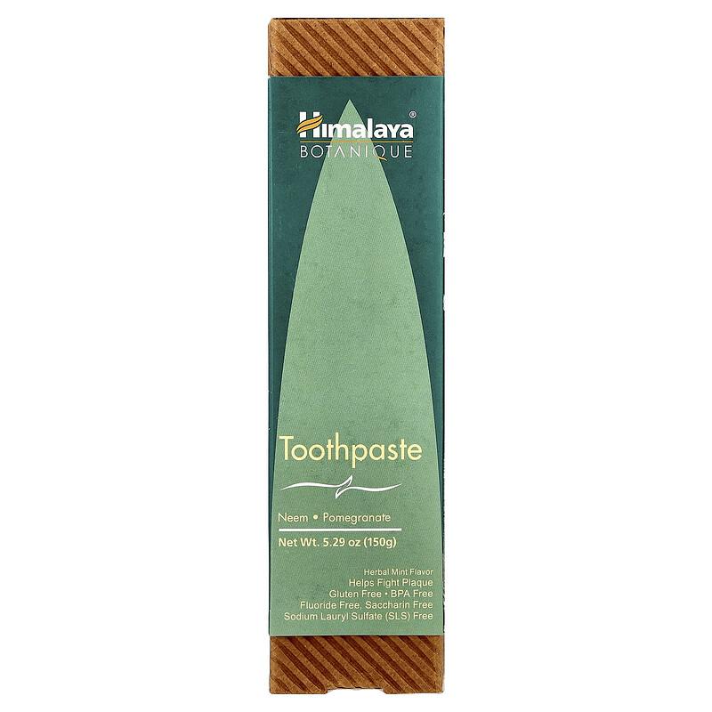 Botanique, Toothpaste, Neem & Pomegranate, Herbal Mint, 5.29 oz (150 g)