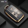 TPU Car Remote Key Case Cover Shell for Land Rover Range Rover Sport Evoque Freelander Velar Discovery 4 Jaguar XE XJ XF Guitar