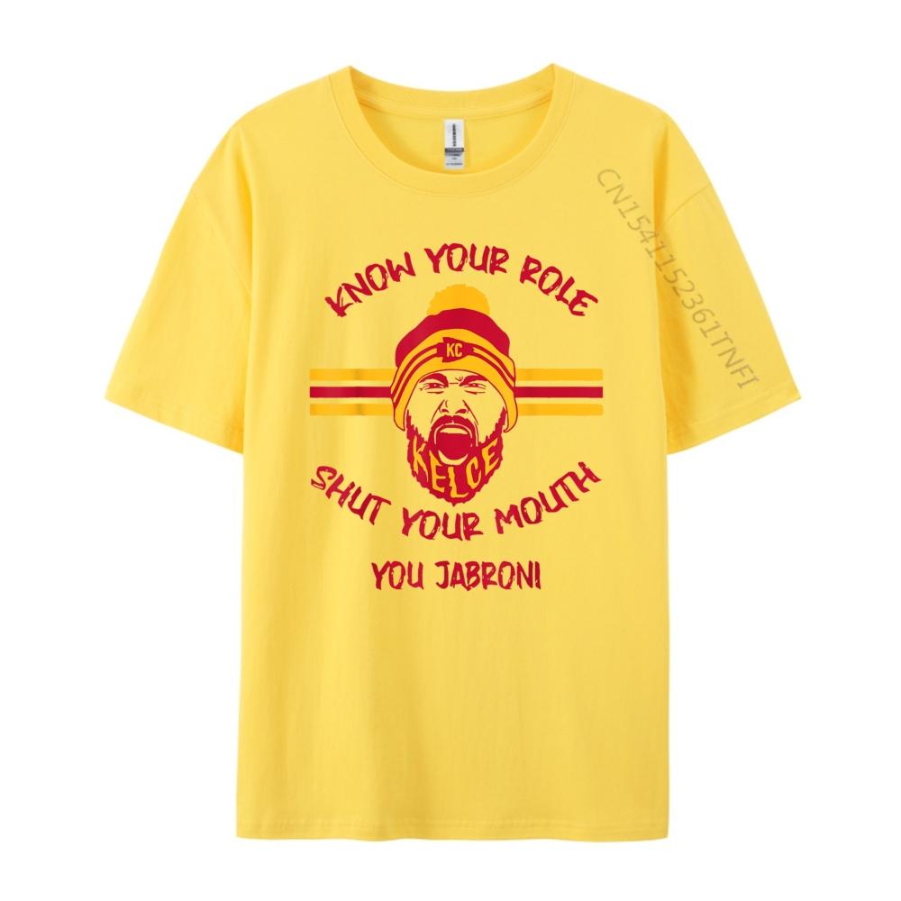 Know Your Role Shut Your Mouth Grey Shirt Graphic Tee Funny T Shirts Graphic T Shirts 100 Cotton Clothes Camisa Creative