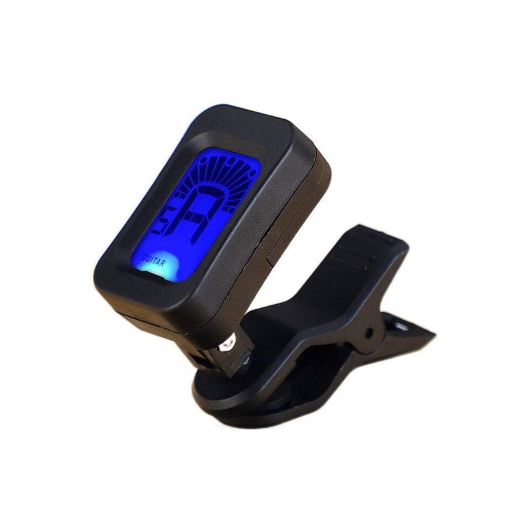 Chromatic Electric Digital Tuner Rotatable Digital Guitar Tuner Acoustic Guitar Tuner  Bass