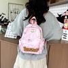 Spring New High-value Schoolbag Cute Cartoon Tide Large Capacity Lightweight Travel Backpack