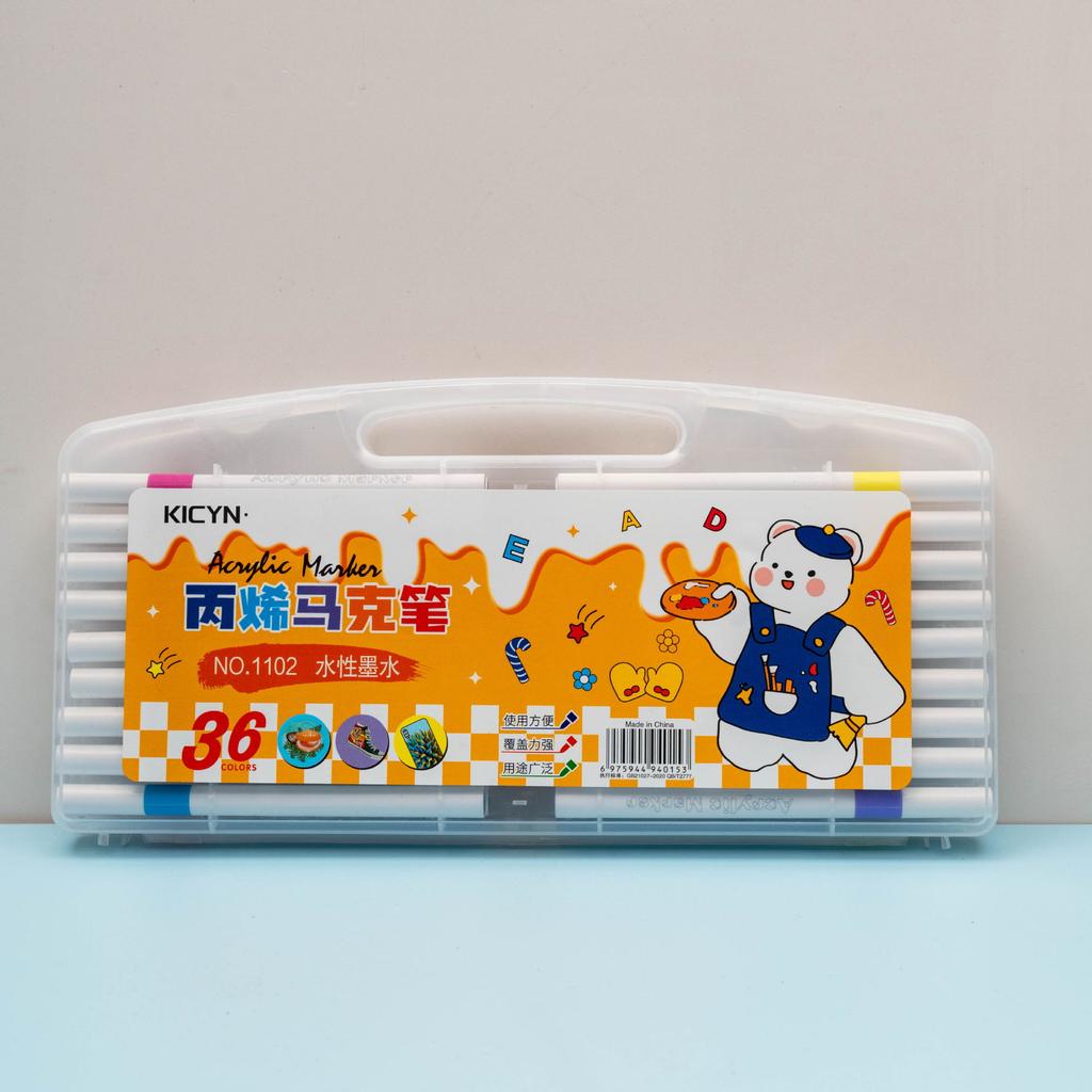 Acrylmarker Farblos Kinder Grundschüler Farbige Stifte Kindergarten Stapelbare Farbe Wasserbasierte Auswaschbare Malstifte