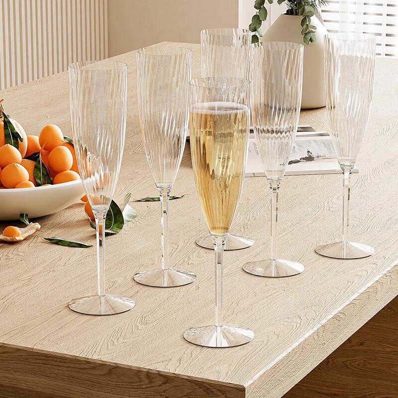 Одноразовые бокалы для шампанского Pabei