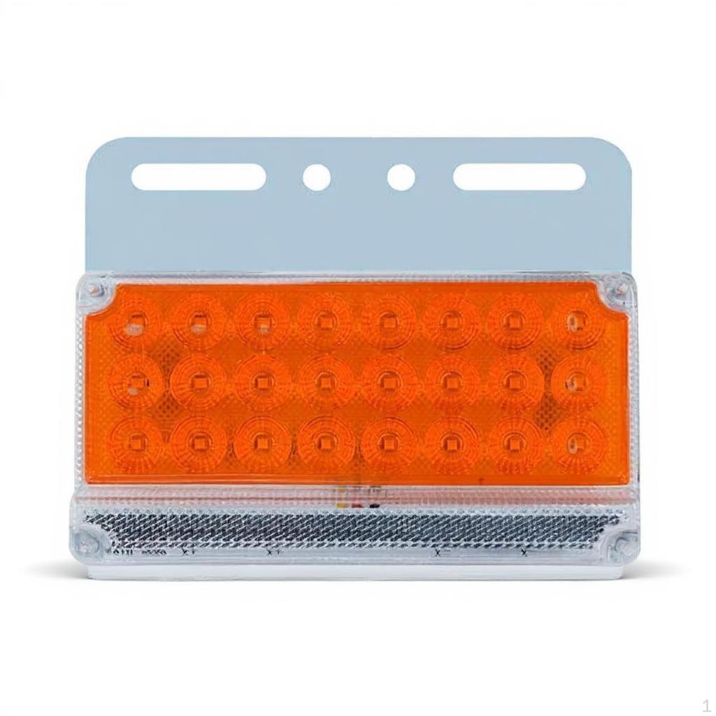 Lightemitting Diode Side Marker Light, 24V Waterproof IP68, extremely Bright broadangle Vehicle