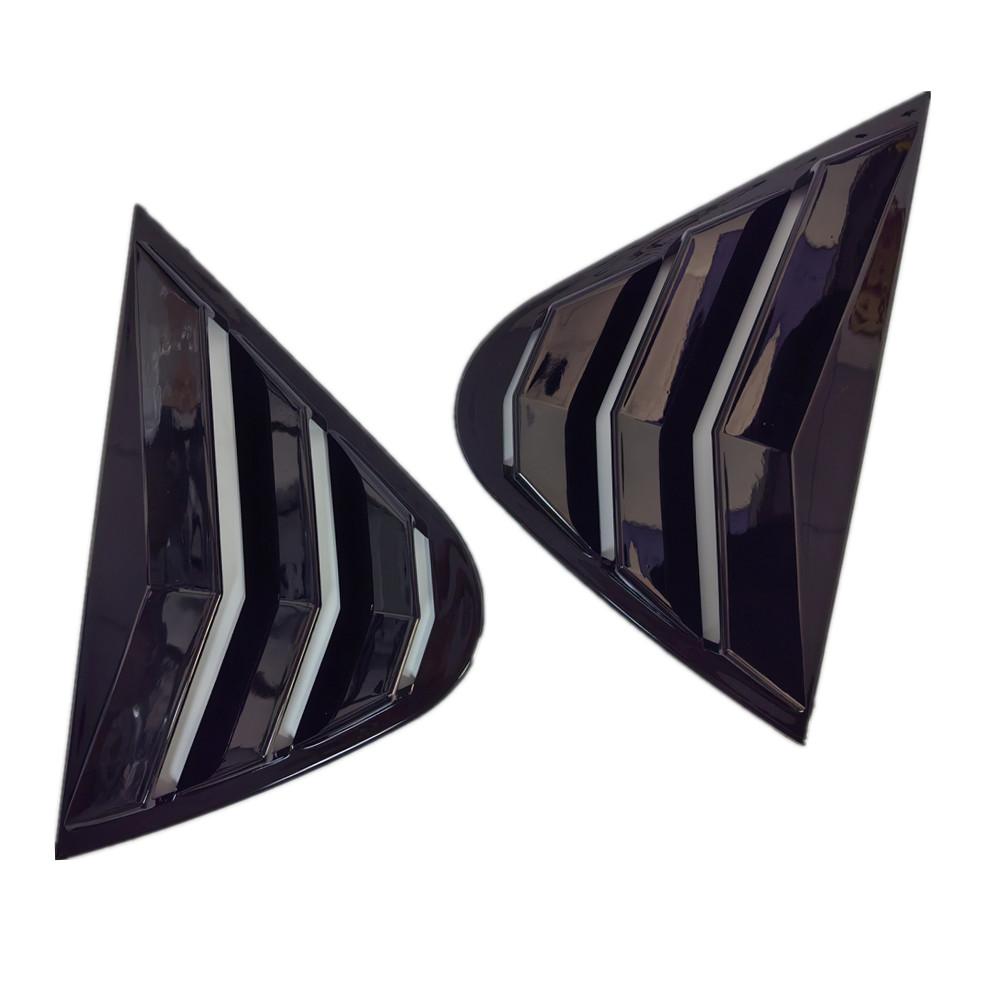 Pentru Seat Ibiza 2008 2009 2010 2011 2012 Mașină Jaluzea Spate Fereastră Laterală Acoperiș Trim Autocolant Gură de Ventilație ABS Fibră de Carbon ABS