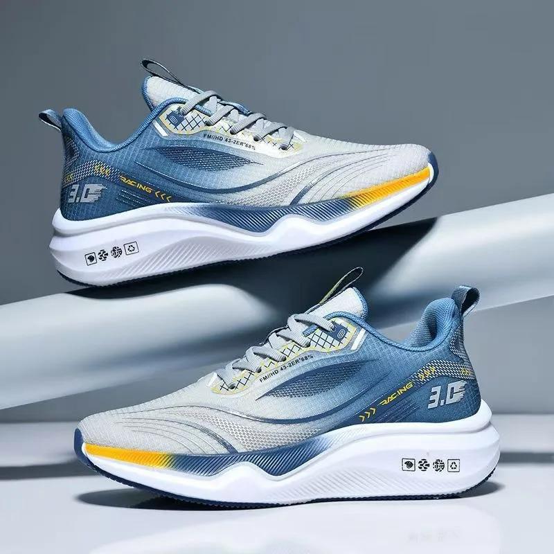 Neue Laufschuhe Sommer Tenis Masculino Neue Fitness Test Mittelschüler Bounce Dämpfung Sneaker Herrenschuhe