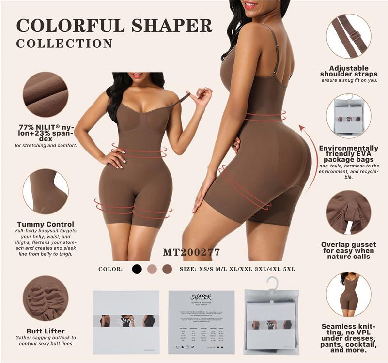European & American Shaping Bodysuit: Slimming, Waist Cincher with Bust Support & Arm Lifting