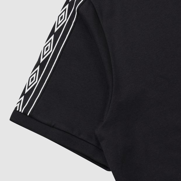 UMBRO Hbl Og Side Diamond Short Sleeve T-Shirt Black (Uq321Crs81)
